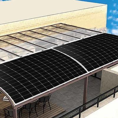 Panneau solaire rectangulaire monocristallin