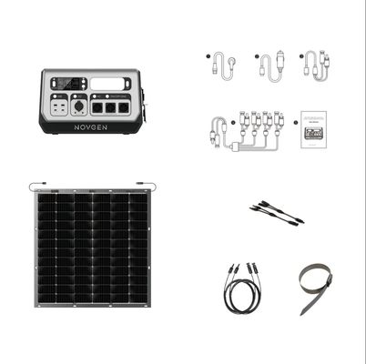 Station électrique portable à balcon 2048WH Station solaire Lifepo4 Approuvée CE