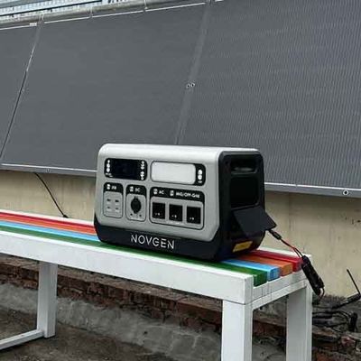 2048WH Système de stockage d'énergie portable et flexible sur balcon pour les besoins énergétiques en déplacement